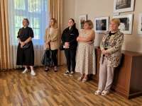 Paropdos - Fotoalėja 24: meninės improvizacijos M. Čiurlionio tema - pristatymas Rietavo Oginskių kultūros istorijos muziejuje.